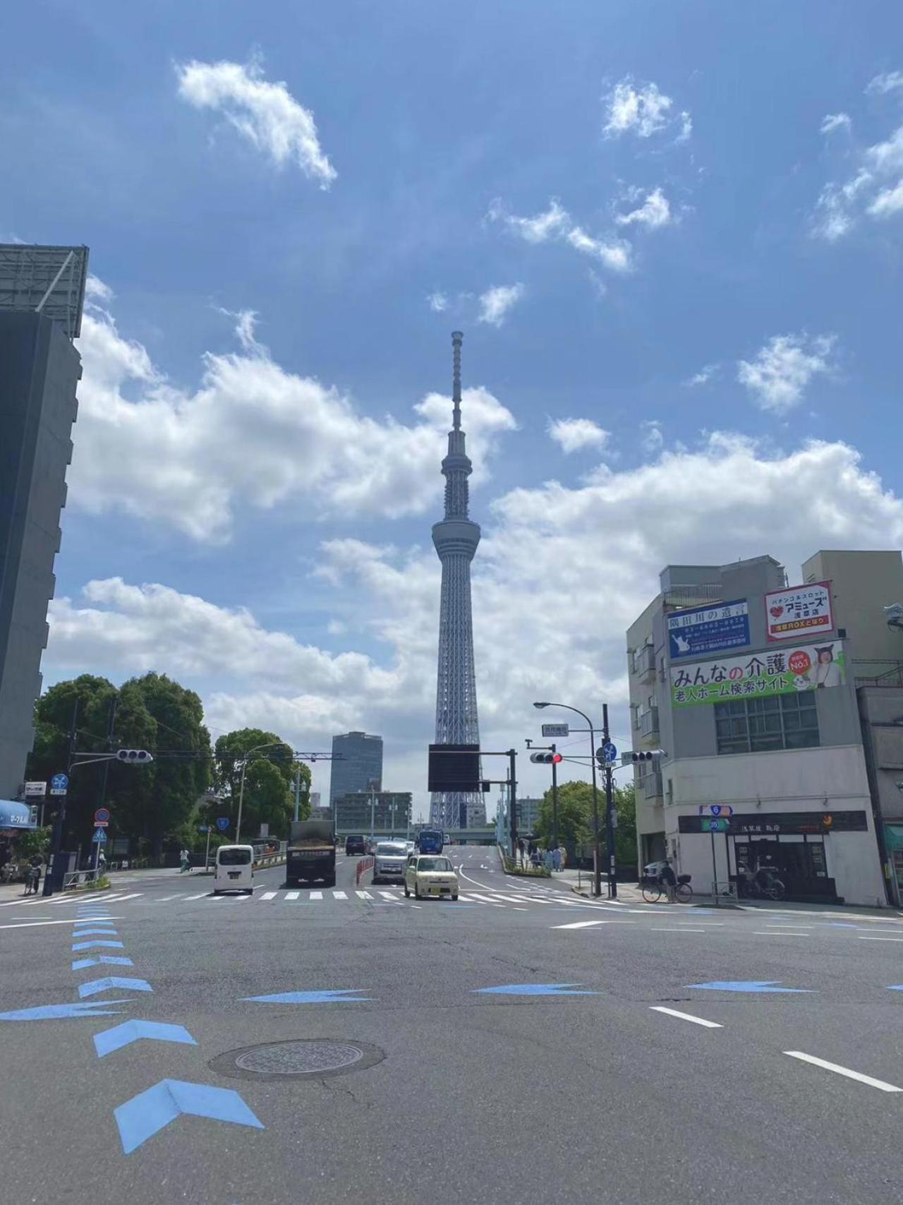 Ferienwohnung 江元浅草 Präfektur Tokio Exterior foto