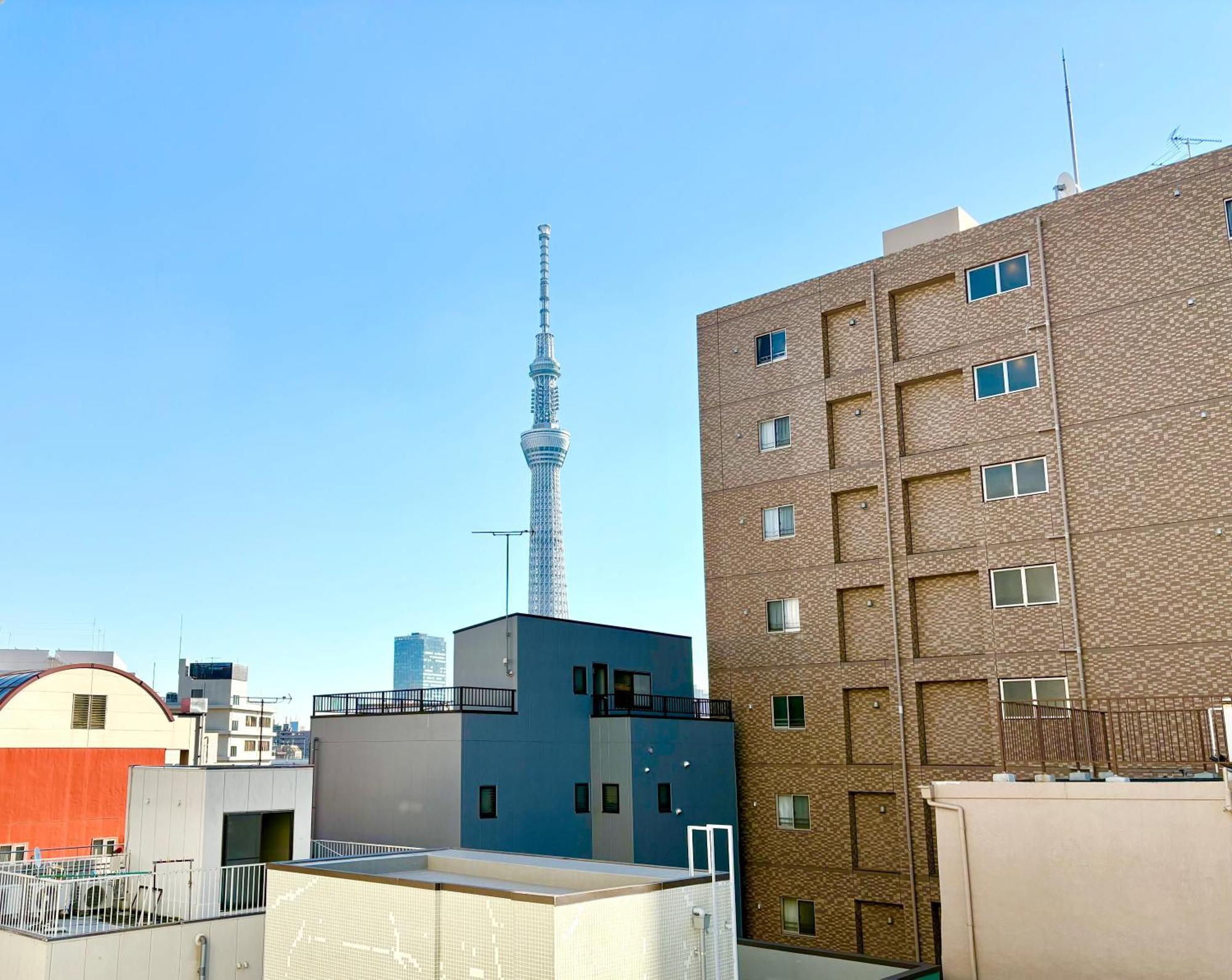 Ferienwohnung 江元浅草 Präfektur Tokio Exterior foto