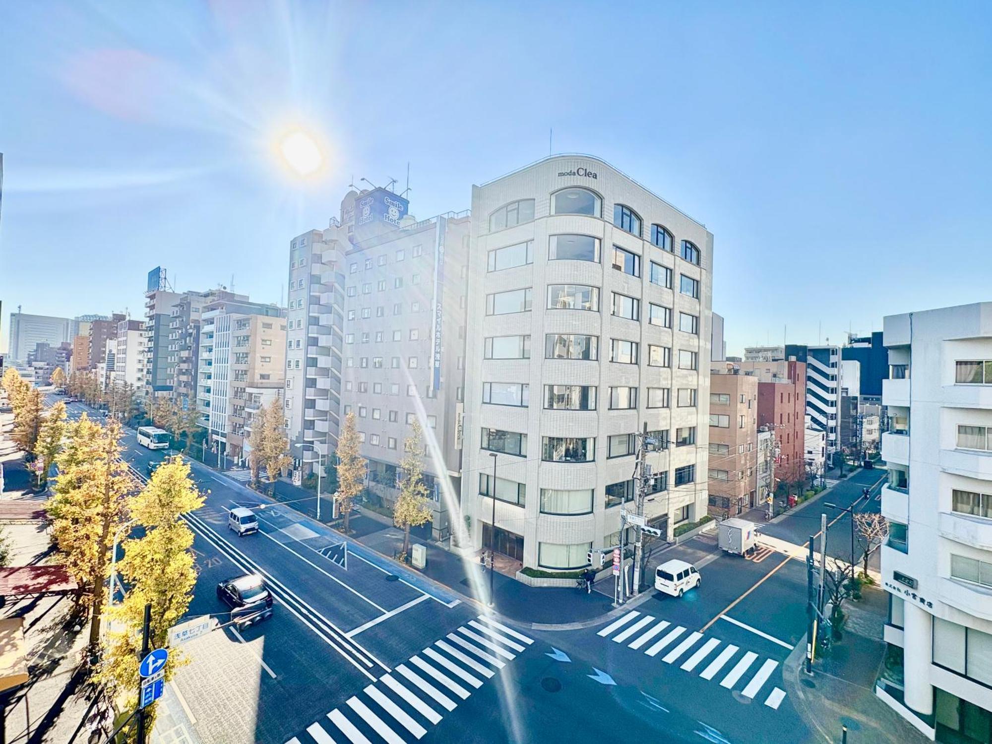 Ferienwohnung 江元浅草 Präfektur Tokio Exterior foto